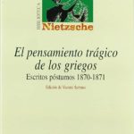 EL PENSAMIENTO TRÁGICO DE LOS GRIEGOS